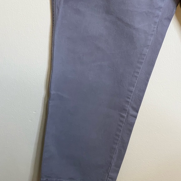 LANDS END GRAY MID RISE PANTS SZ 14 - Picture 4 of 7